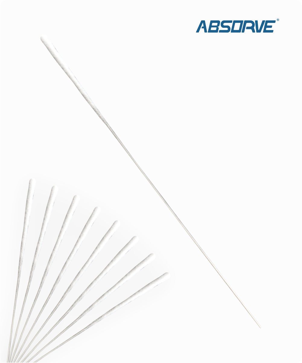 Swab para coleta de amostras haste haste alumínio